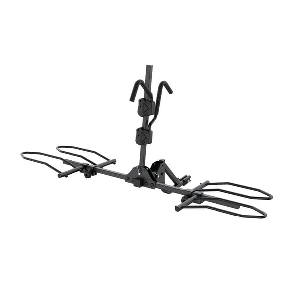 Ozark Trail Frame Mount Rack, Carrier for Ebikes Fat Tire Bike with 132lbs Capacity, 2''Hitch Receiver