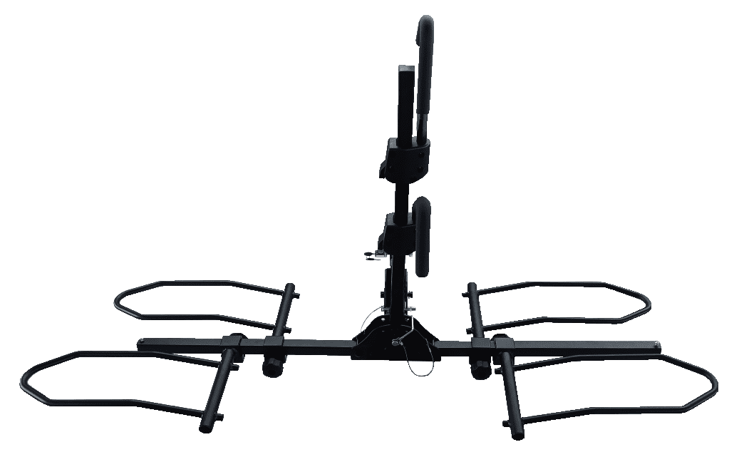 Ozark Trail Frame Mount Rack, Carrier for Ebikes Fat Tire Bike with 132lbs Capacity, 2''Hitch Receiver