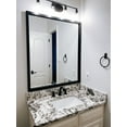 thumbnail image 1 of Frame My Mirror Framed Mirror, Black Finish, 28" x 36", 1-1/4" Wide Frame Ellis Design, 1 of 14