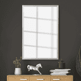 thumbnail image 1 of Frame My Mirror Framed Mirror, Brushed Chrome Finish, 36" x 48", 1-1/4" Wide Frame Ellis Design, 1 of 11