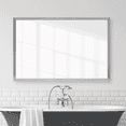 thumbnail image 1 of Frame My Mirror Framed Mirror, Satin Nickel Finish, 36" x 36", 1-1/4" Wide Frame Ellis Design, 1 of 11
