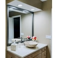 thumbnail image 1 of Frame My Mirror Framed Mirror, Stainless Steel Finish, 36" x 24", 2" Wide Frame Meade Design, 1 of 11