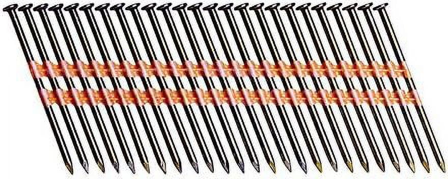Senco GE24APBX Framing Nails - 2-3/8 Inch, Paper Tape Collated, Ring Shank, Diamond Point, Box Of 2500