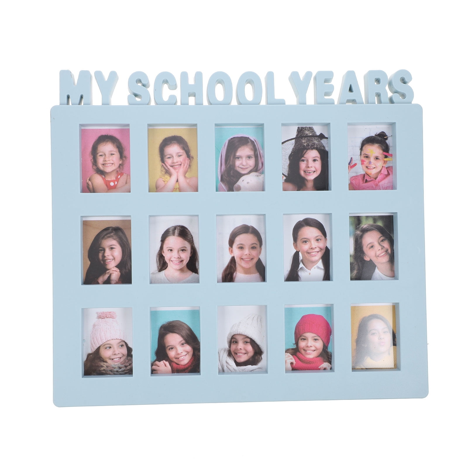 Frame Photo School Picture Collage Years Keepsake Student Memories