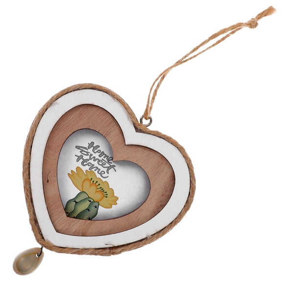 Frame Picture Wooden Photo Pendant Hanging Decoration Lightweight