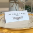 thumbnail image 1 of Frame Printable Place Cards, Chocolate (Choose Color), Set of 60 (10 Sheets), Laser & Inkjet Printers - Wedding, Party, Dinner, and Special Events - Made in the, 1 of 6