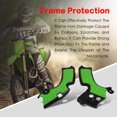 thumbnail image 1 of Frame Protection Shell Kit Green & Black for 2019 2020 2021 2022 Kawasaki KX450, 1 of 6