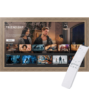 Frame for Samsung Frame TV - 55 inch. 2.69 inch Frame is Majestic Silver Samsung the Frame TV and Pro Fits 2021-2025 Frame TV, 55 inch WOMTV-5121-27.9375x48.75_ST