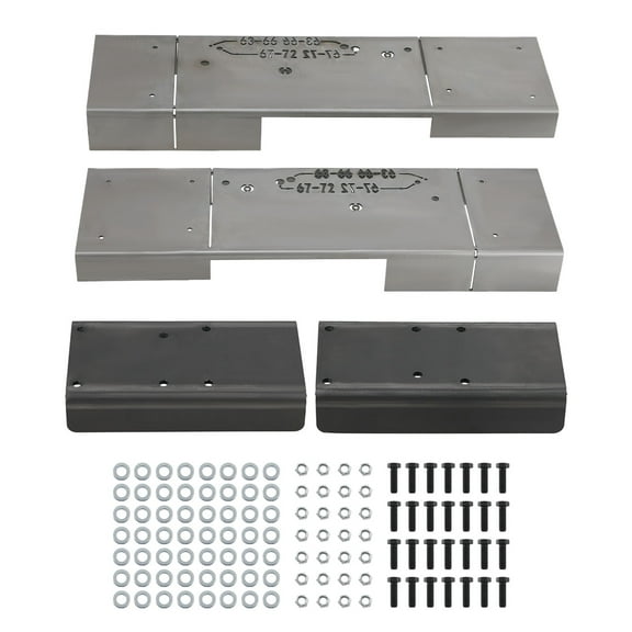 Frame Shortening Kit Short Bed Conversion 1/4" Heavy Plate For Chevy C-10 63-72