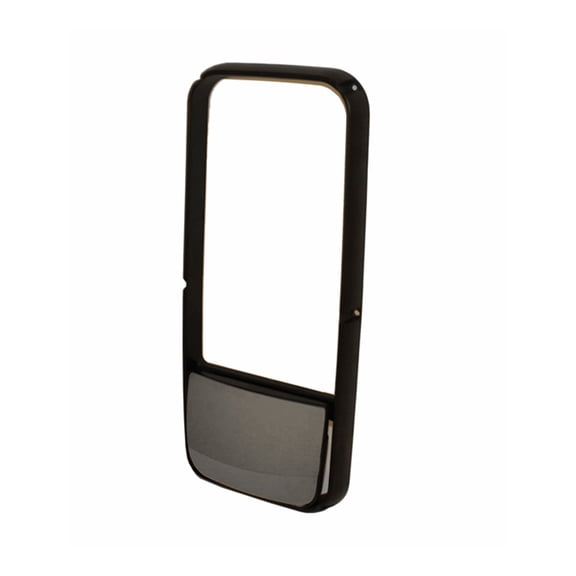 Heavy Duty LH/RH Mirror Bezel w/Spot For KW T170 2008-2022, T370 2008-2023 - Door Mirror Housing Replaces M015399, KW D8030E, SR59-6117-16, SR59611716,
