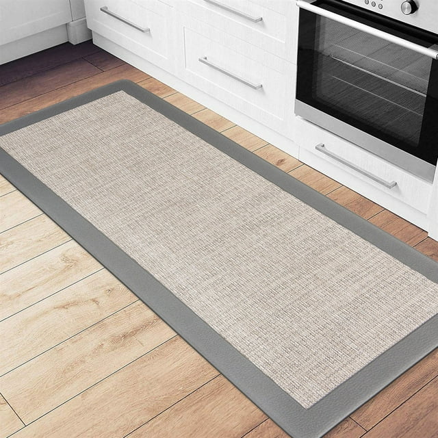 Frame Textline 18"x47" Beige AntiFatigue Standing Mat