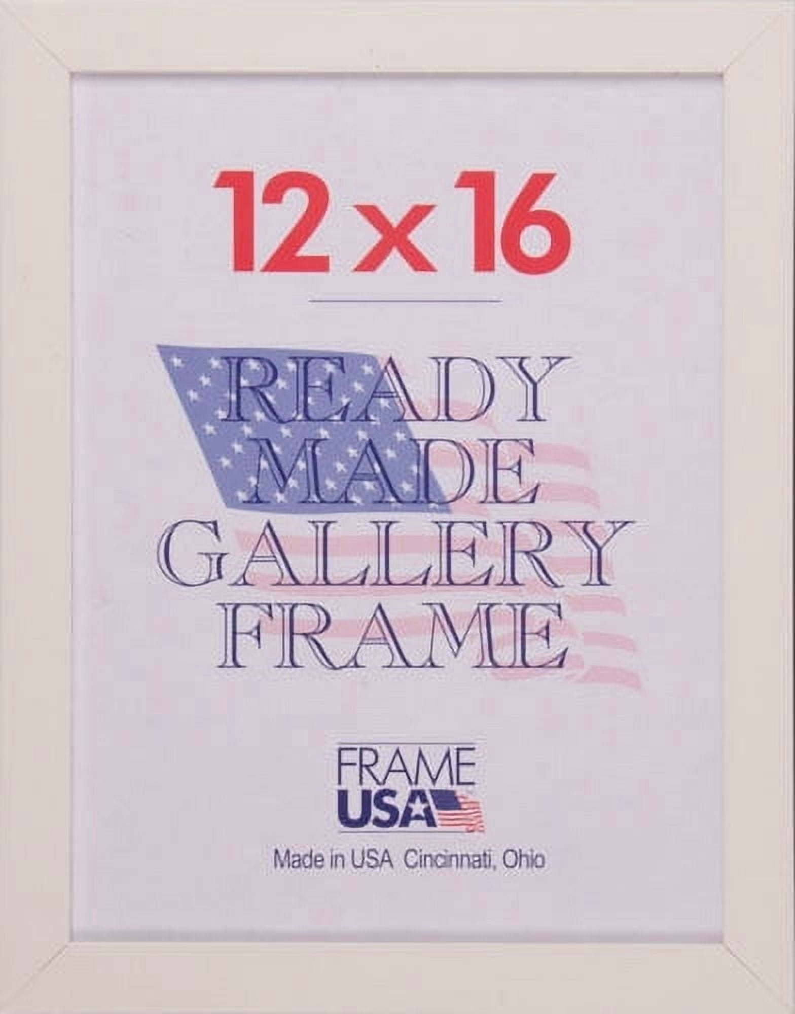 Frame USA 12 in x 16 in Polystyrene Picture Frames, White - Walmart.com