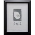 thumbnail image 1 of Frame USA 9" x 12'' Acrylic/Plastic Picture Frames, Black, 1 of 4