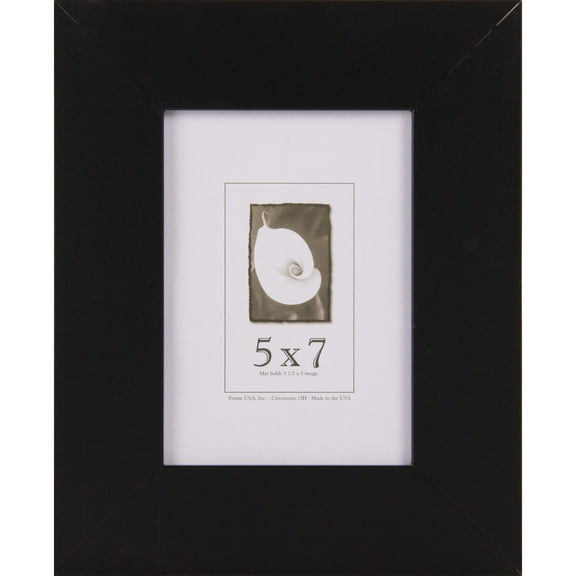 Frame USA Affordable Black 5x7 Black Large, 5x7
