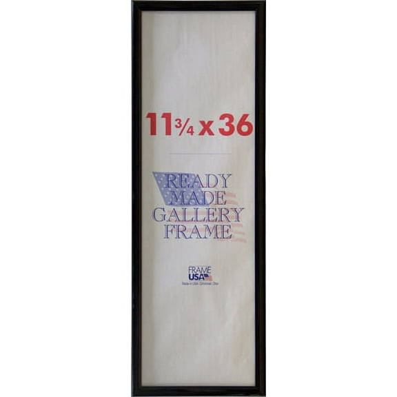 Frame USA Deluxe Posterframe 11.75-inch x 36-inch Picture Frame Black