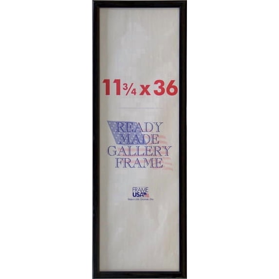Frame USA Deluxe Posterframe 11.75-inch x 36-inch Picture Frame Black