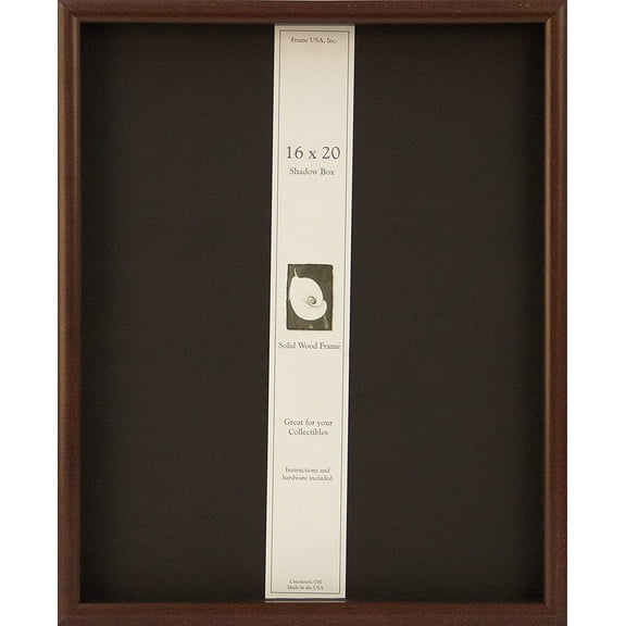 Frame USA Shadow Box Elite Series 16x20 Frames (Cherry)