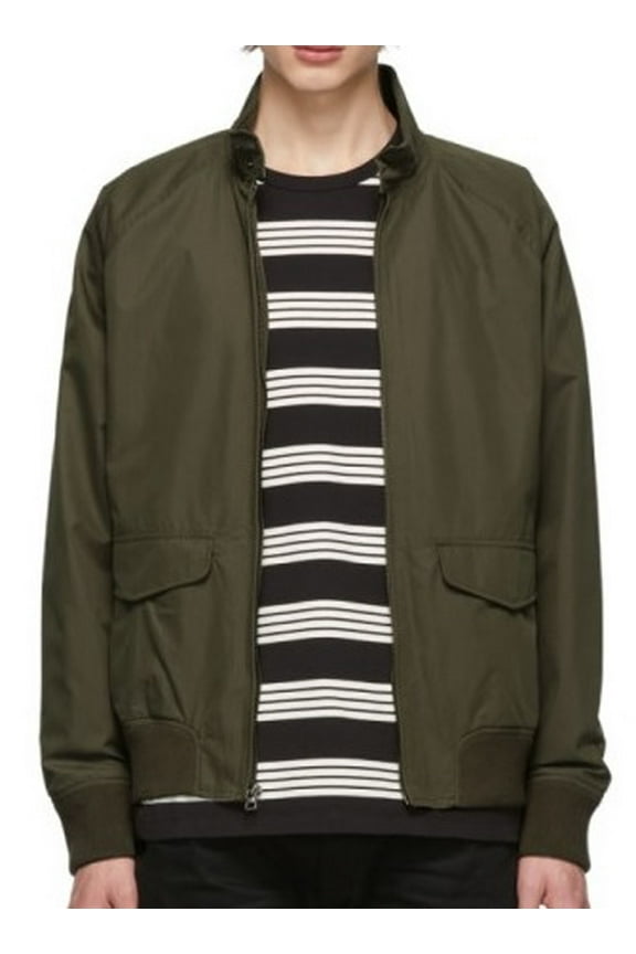 Zip Harrington Men's Jacket, Size Small - Green