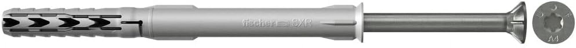 Frame fixing SXR 10x100 T (3/8in diameter) with screw (TRX head), low ...