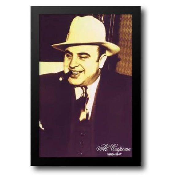 FrameToWall - Al Capone, 1899-1947 20x24 Framed Art Print