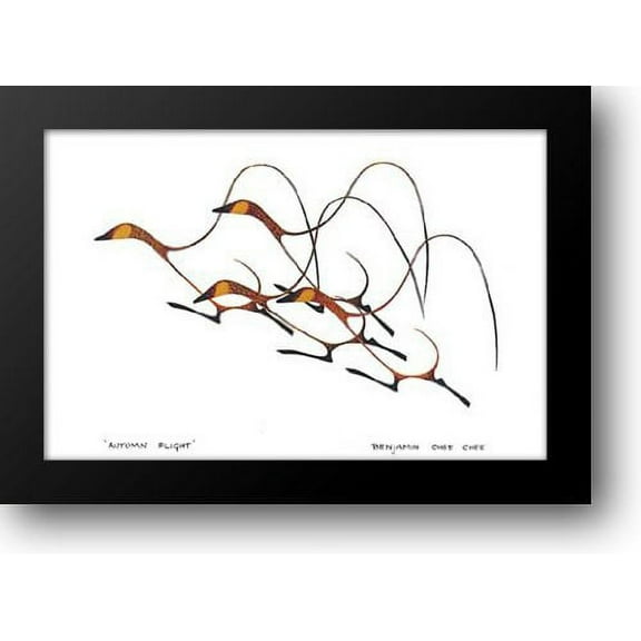 FrameToWall - Autumn Flight 22x18 Framed Art Print by Chee chee, Benjamin