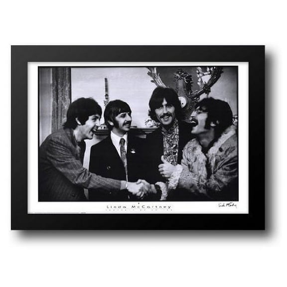 FrameToWall - Beatles, Portrait of an era 36x28 Framed Art Print by McCartney, Linda