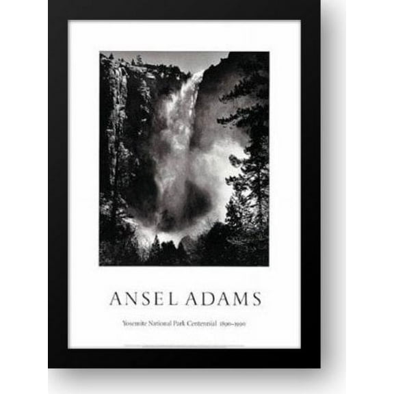 FrameToWall - BridalVeil Falls 28x40 Framed Art Print by Adams, Ansel
