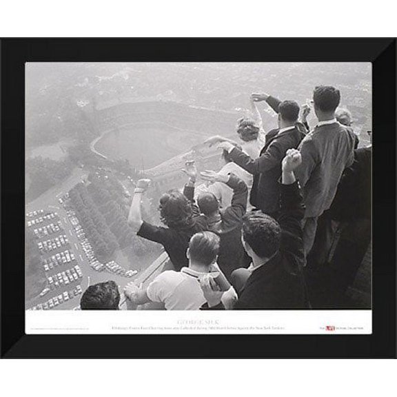 FrameToWall - George Silk Framed Art Print 32x26 "World Series, Pittsburgh, 1960"