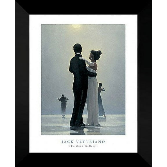 FrameToWall - Jack Vettriano Framed Art Print 20x24 "Dance Me to the End of Love"
