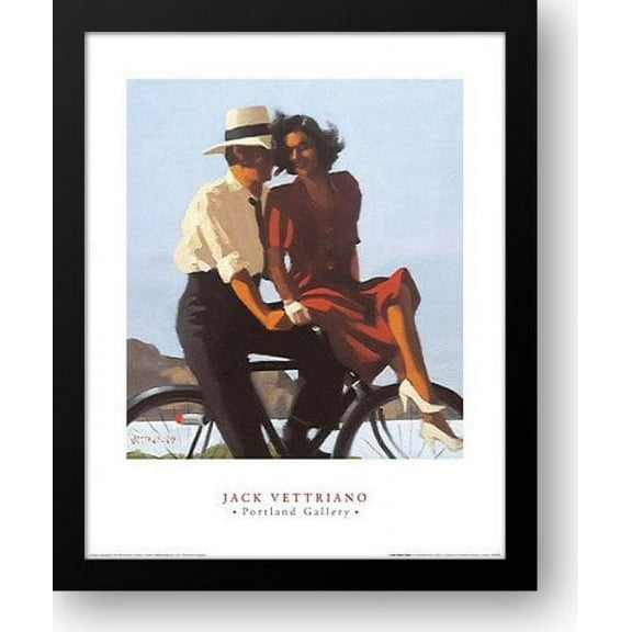 FrameToWall - Lazy Hazy Days 20x24 Framed Art Print by Vettriano, Jack