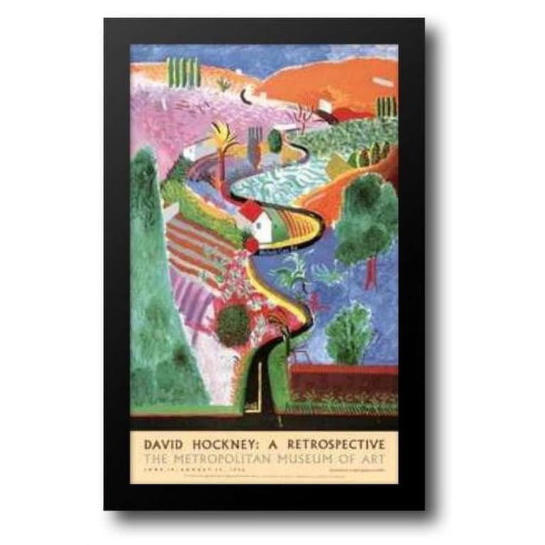 FrameToWall - Nichols Canyon (Met) 28x40 Framed Art Print by