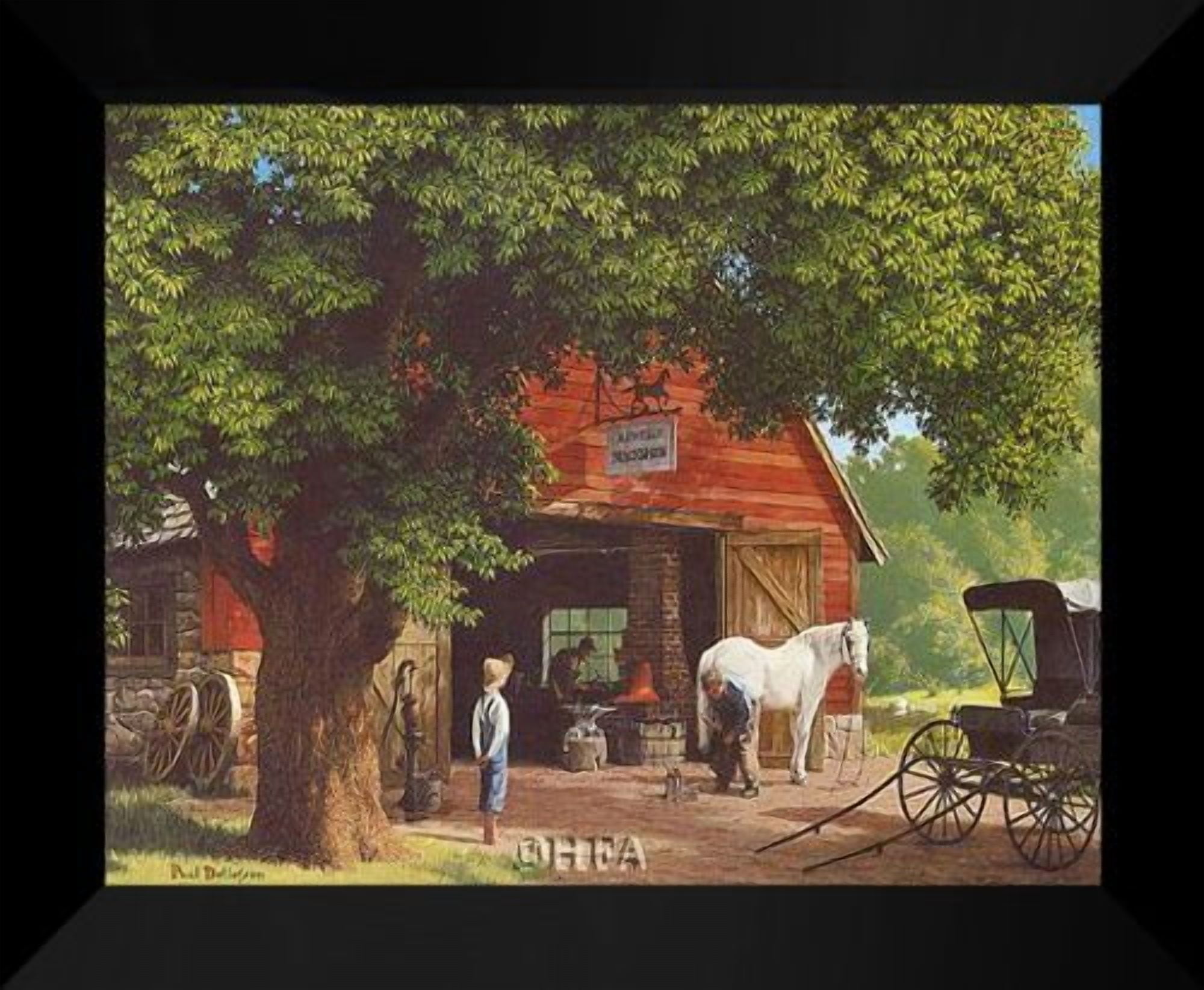 FrameToWall - Paul Detlefsen FRAMED Art 20x24 