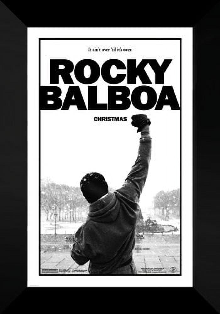 FrameToWall - Rocky Balboa FRAMED Movie Poster: Sylvester Stallone 