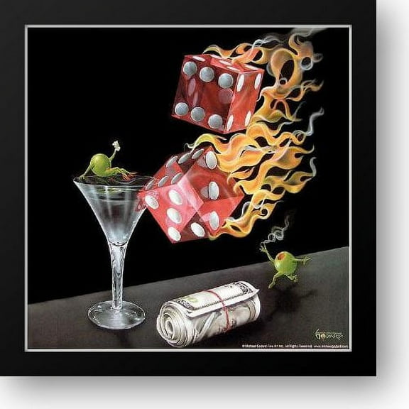 FrameToWall - Shoot The Wad [Detail] 16x16 Framed Art Print by Godard, Michael