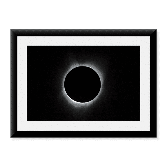 Framed Art Print, 2017 Total Solar Eclipse by NASA, 17-7/8" x 21-7/8"