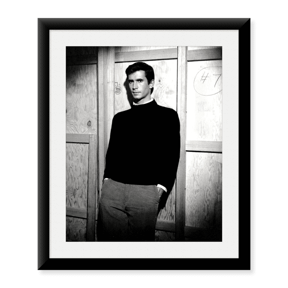 Framed Art Print, Anthony Perkins, Psycho by Vintage Hollywood Archive, 17-7/8" x 21-7/8"