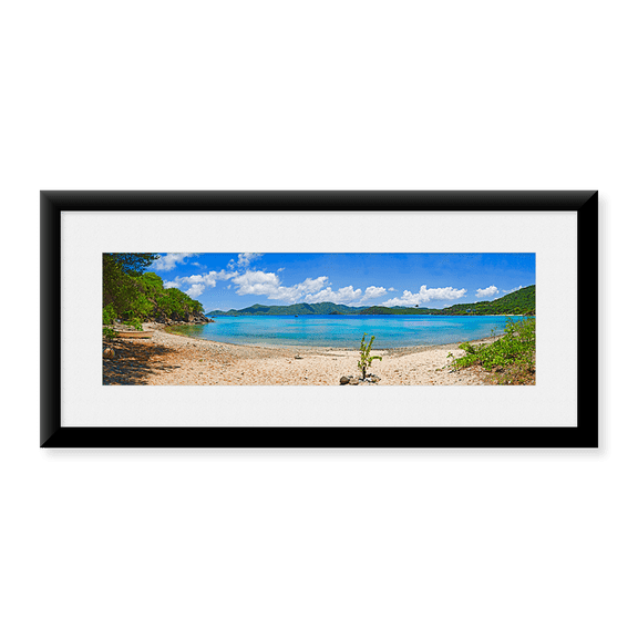 Framed Art Print, Coral Bay by Panoramic Images, 25-7/8" x 9-7/8"