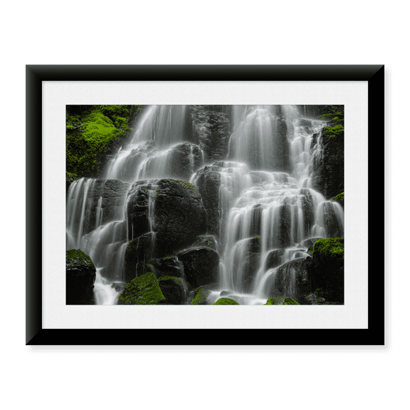 Framed Art Print, Fairy Falls by Don Schwartz, 17-7/8" x 21-7/8"
