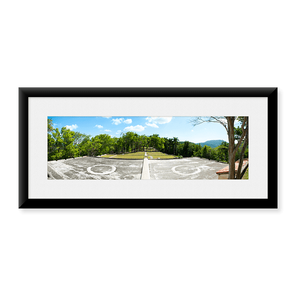 Framed Art Print, Former coffee farm by Panoramic Images, 25-7/8" x 9-7/8"