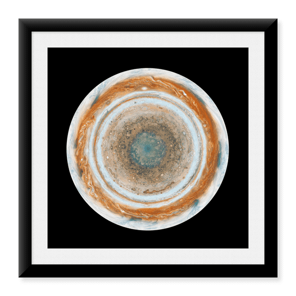 Framed Art Print, Jupiter from NASA's Cassini Spacecraft by NASA, 17-7/8" x 21-7/8"