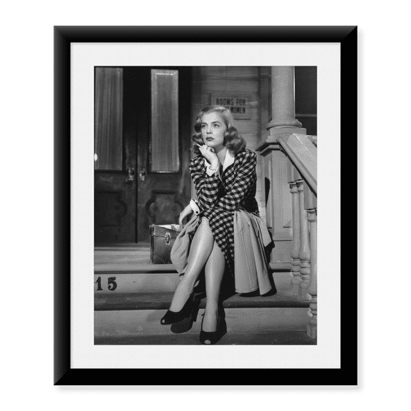 Framed Art Print, Lizabeth Scott, The Strange Love of Martha Ivers, 1946 by Vintage Hollywood Archive, 17-7/8" x 21-7/8"