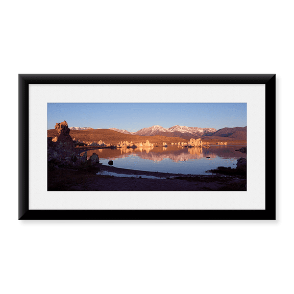 Framed Art Print, Mono Lake by Panoramic Images, 11-7/8" x 17-7/8"