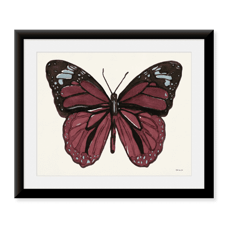 Framed Art Print, Papillon 6 by Stellar Design Studio, 17-7/8" x 21-7/8"