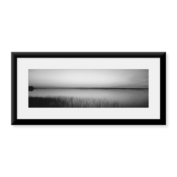 Framed Art Print, Sunrise Lake Michigan Door County WI by Panoramic Images, 25-7/8" x 9-7/8"