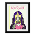 thumbnail image 1 of Framed Art Print, The New Yorker Cover, 25 Dec 1926 by Vintage Magazine Cover, 17-7/8" x 21-7/8", 1 of 3