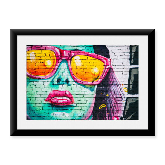 Framed Art Print, Wall Mural by Artographie, 17-7/8" x 21-7/8"