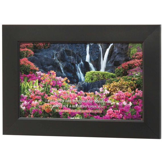 Dicksons Windows Of Heaven 25 x 17 Inch Wood and Glass Framed Wall Art Plaque