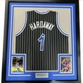 thumbnail image 1 of Framed Autographed/Signed Anfernee Penny Hardaway 35x39 Orlando Black Pinstripe Basketball Jersey PSA/DNA COA, 1 of 2