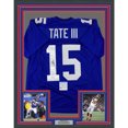 thumbnail image 1 of Framed Autographed/Signed Golden Tate III 35x39 New York Blue Football Jersey PSA/DNA COA, 1 of 2