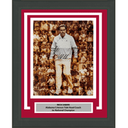 Framed Autographed/Signed Nick Saban Alabama Crimson Tide 16x20 College Football Photo PSA/DNA COA